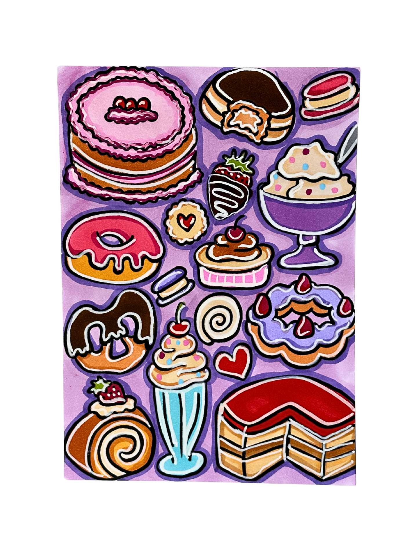 Sweet Treat, 5x7 Inch Original