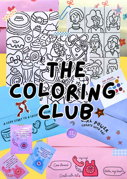 Coloring Club Subscription