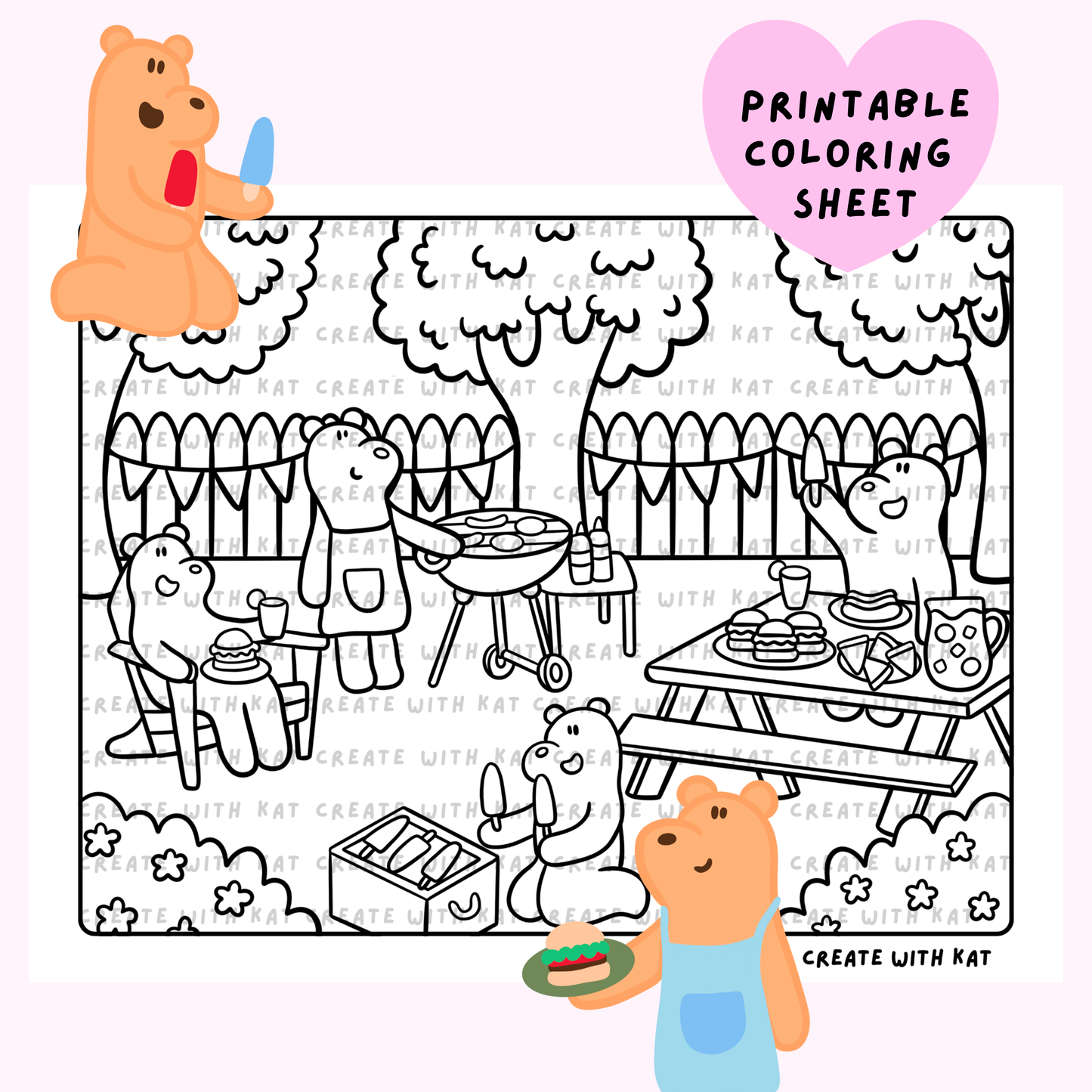 Digital Download Backyard BBQ