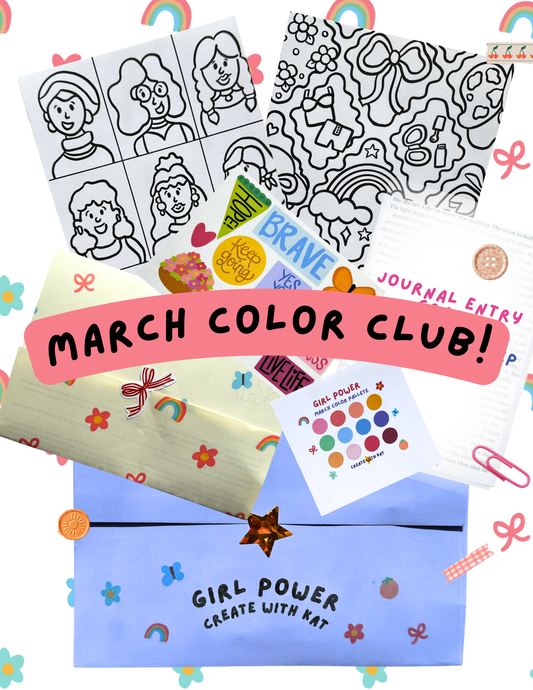 Coloring Club Subscription!