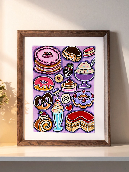 Sweet Treat, 5x7 Inch Original